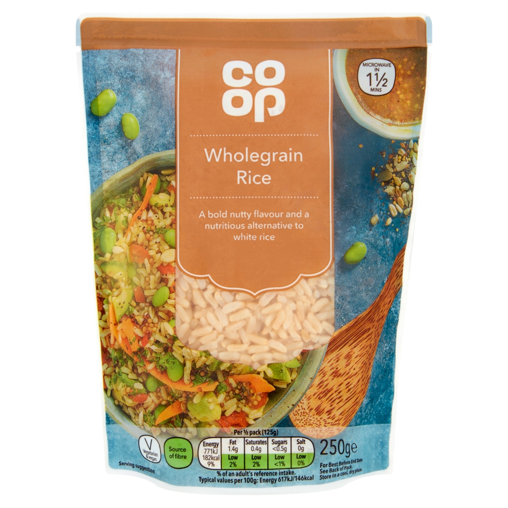 Co-op Wholegrain Rice 250g